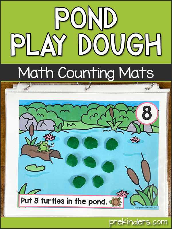 Play Dough Math Mats - PreKinders